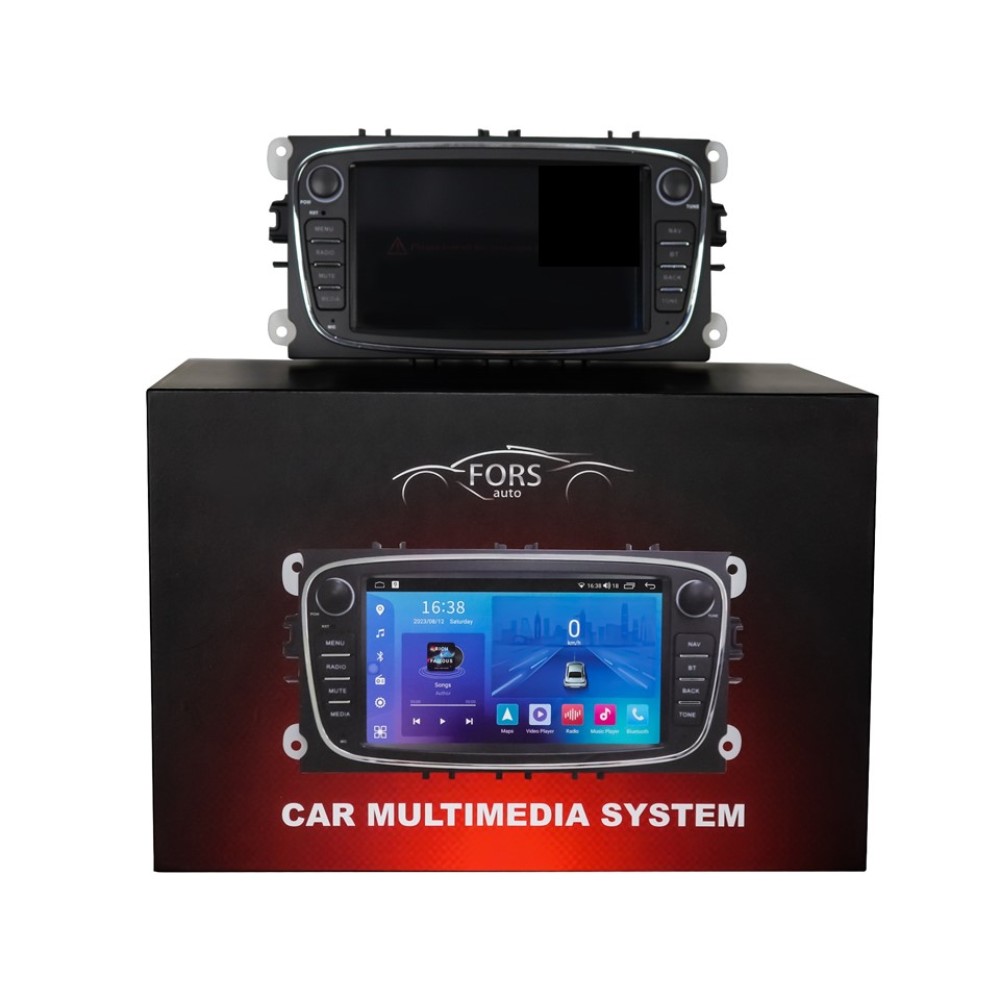 Штатна магнітола FORS.auto FS 2 ULTRA-FDBO Ford Focus/Mondeo/S-Max/C-Max/Kuga/Fiesta/Fusion (2+32Gb, 7", black) 2007-2011