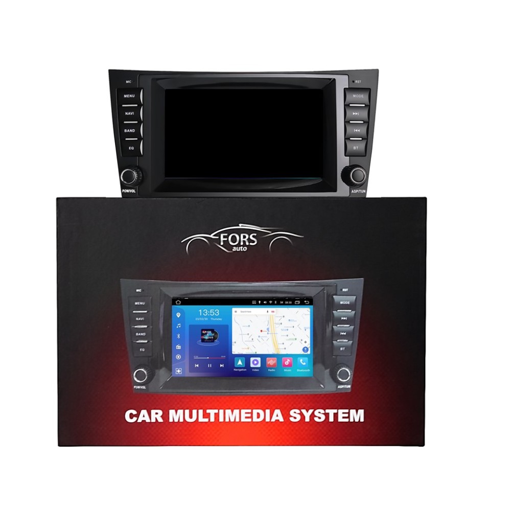 Штатна магнітола FORS.auto FS 2 PRO Mercedes-Benz W211 (7", 2+32Gb, CarPlay) 2002-2009