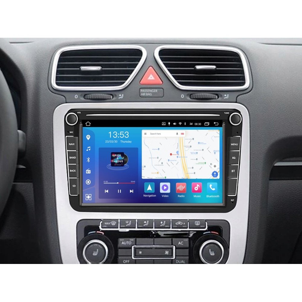 Універсальна магнітола FORS.auto для Volkswagen 4 PRO-8 (8", 4+64Gb, CarPlay)