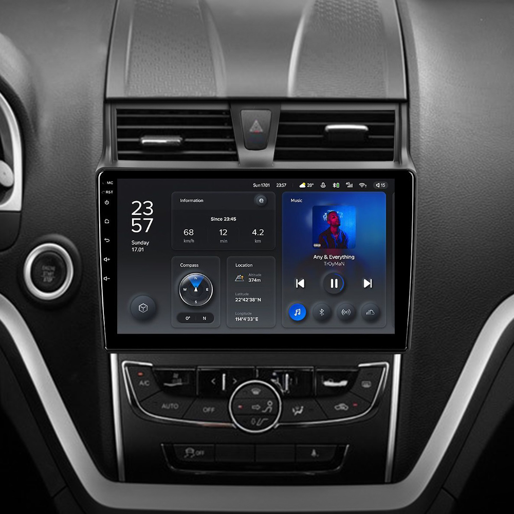 Штатна магнітола Teyes X1 2+32Gb Geely Emgrand EC7 1 2016-2018 9"
