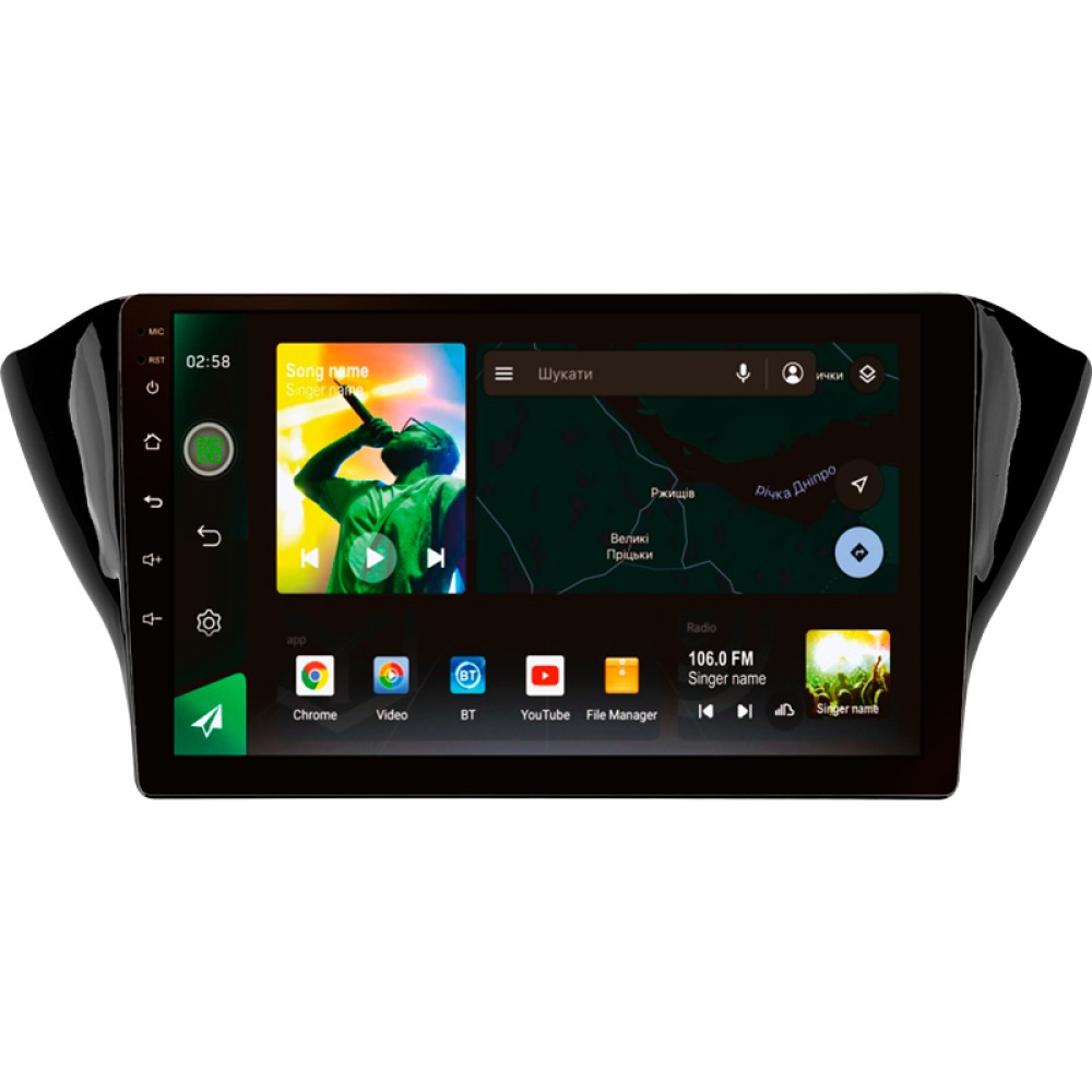 Автомобильная штатная магнитола SIGMA X9232 ANDROID 10 2+32 Gb 4G DSP Geely GS 2016-2020 Emgrand EC7 1 2018-2020 (F1) 9"
