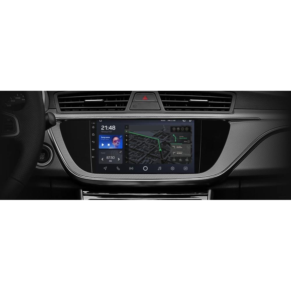 Штатна магнітола AMS T910 6+128 Gb Geely GS 2016-2020 Emgrand EC7 1 2018-2020 (F1) 9"