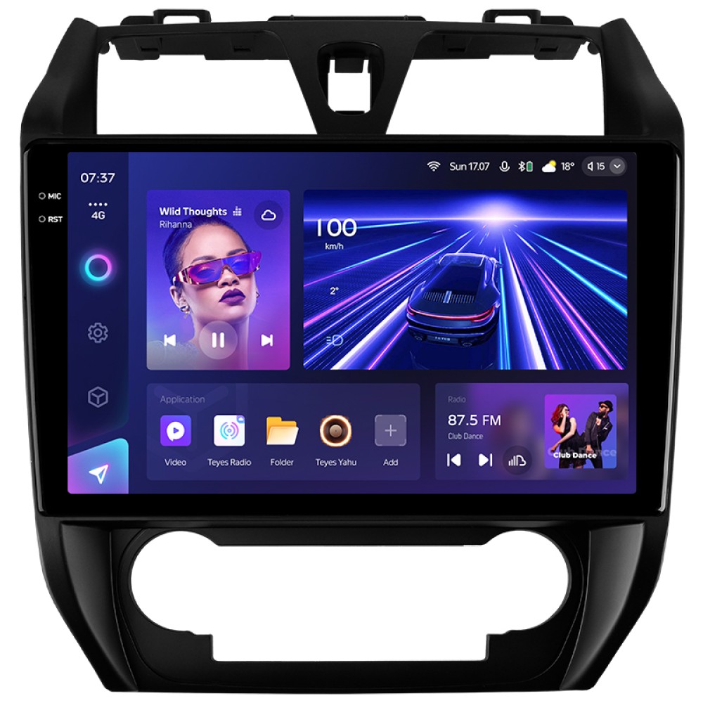 Штатна магнітола Teyes CC3 6+128 Gb Geely Emgrand EC7 1 2009-2016 10" 2k