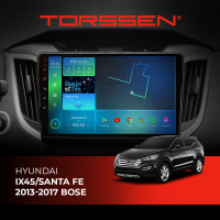 Штатная магнитола Torssen Hyundai IX45/Santa Fe 2013-2017 Bose F98256 4G Carplay