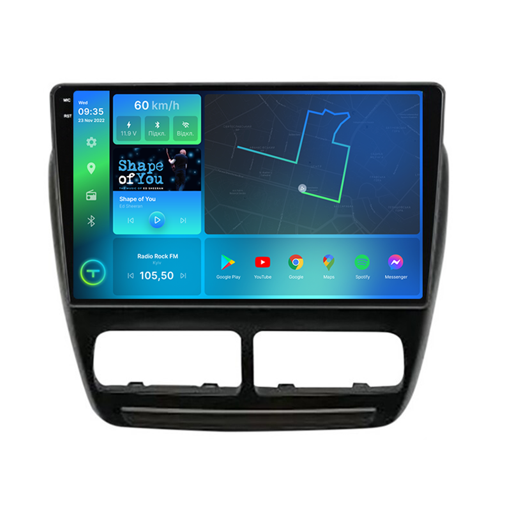 Штатна магнітола Torssen 2K Fiat Doblo 2 263 09-15/Opel Combo Tourer (D) F9432 4G Carplay DSP