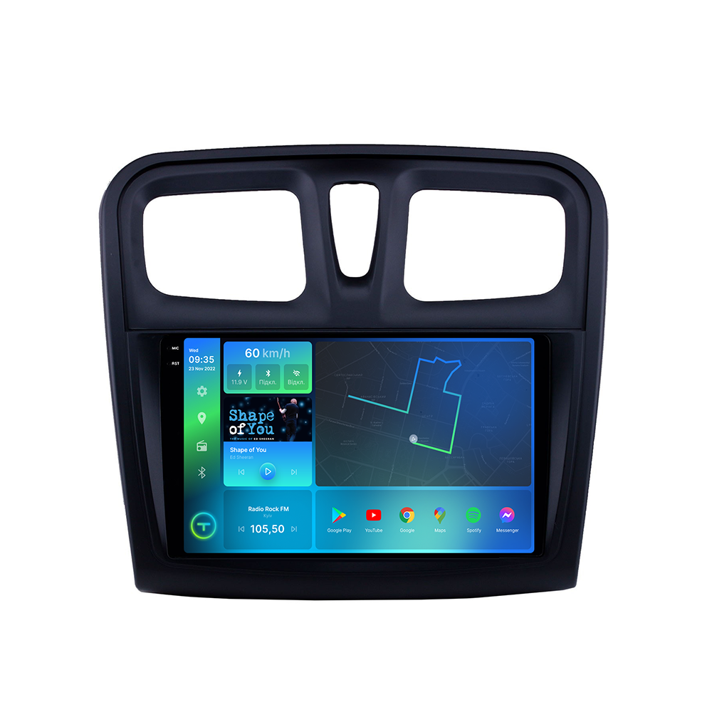 Штатная магнитола Torssen 2K Renault Sandero/Logan 14-19 F9432 4G Carplay DSP