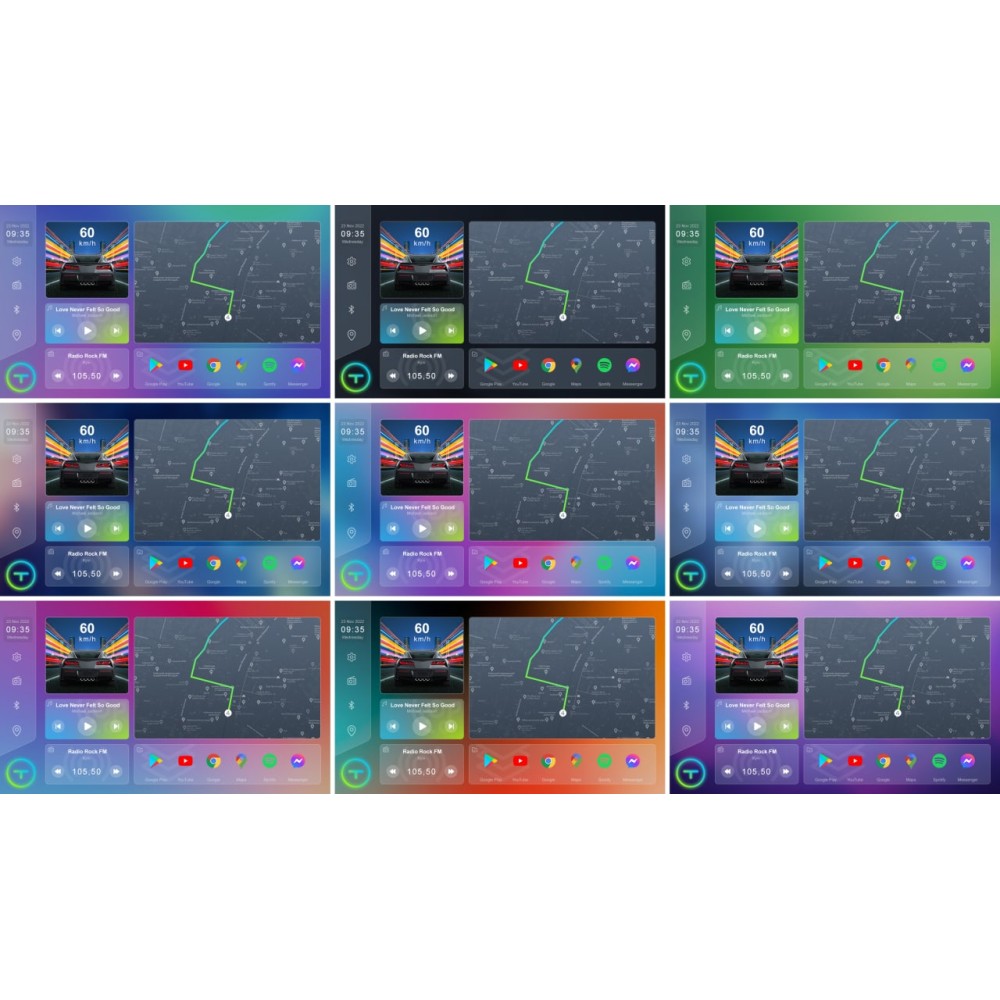 Штатная магнитола Torssen Hyundai Santa Fe 2006-2012 F9232 4G Carplay DSP