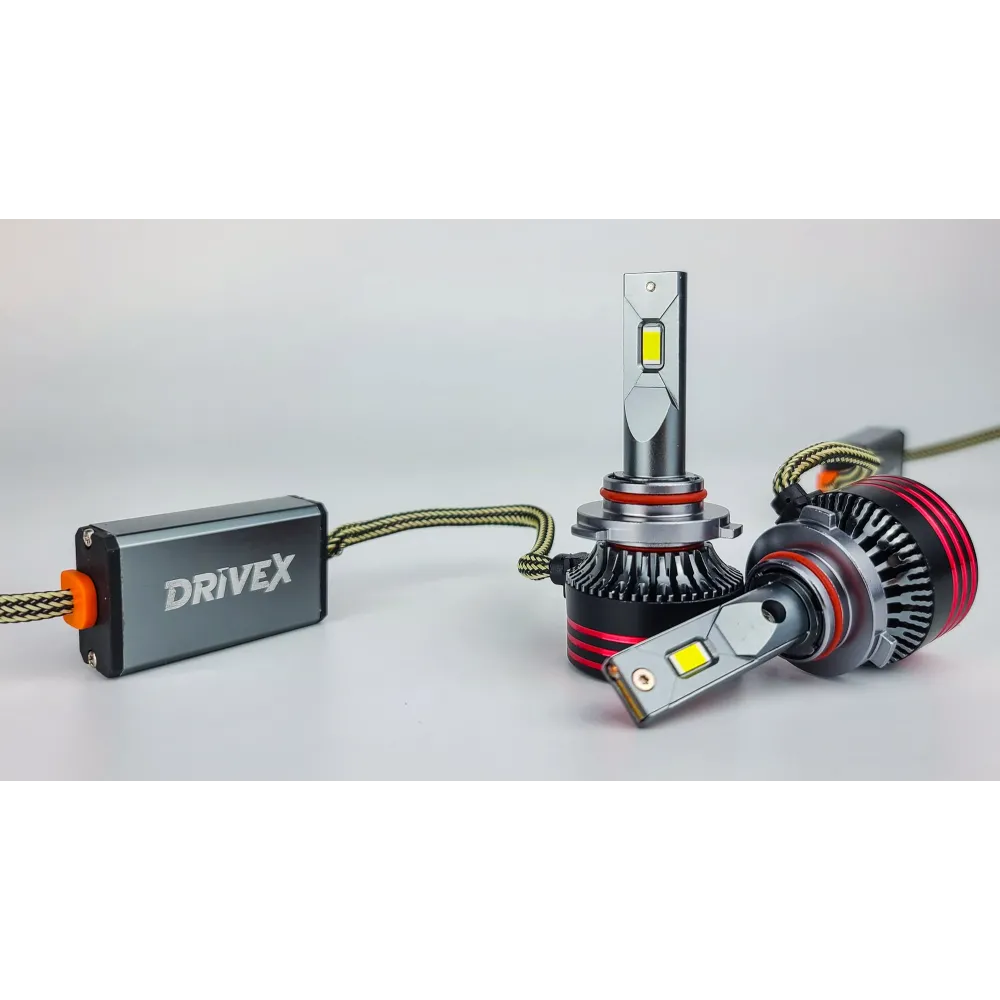 LED лампи автомобільні DriveX FE-01 HB3/9005 57W CAN 9-16V 6K к-т.