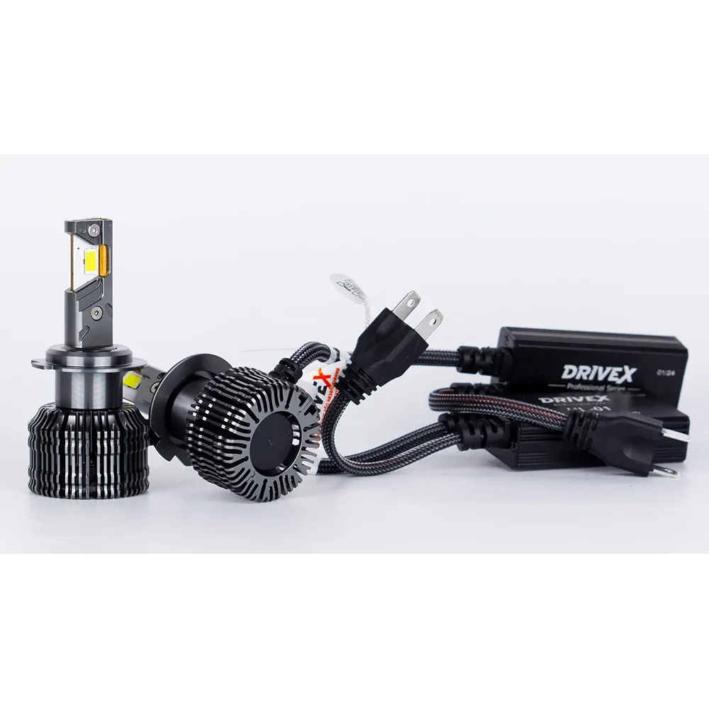 LED лампы автомобильные DriveX UL-01 DELUX H7/H18 5.5K 65W CAN кол-т.