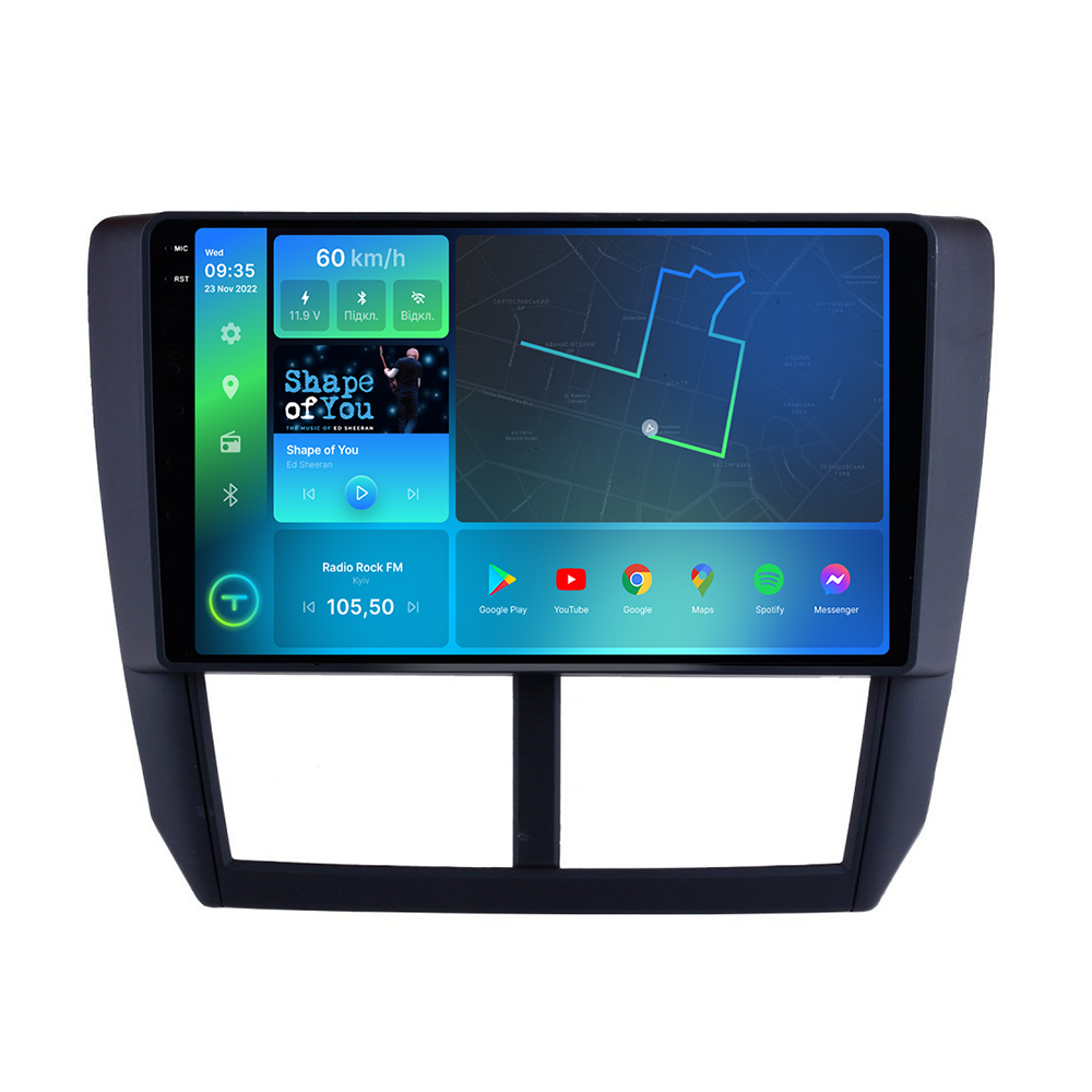 Штатна магнітола Torssen 2K Subaru Forester 09-13 F9432 4G Carplay DSP