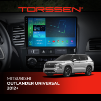 Штатная магнитола Torssen 2K Mitsubishi Outlander universal 2012+ F9432 4G Carplay DSP