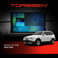 Штатна магнітола Torssen 2K BMW X3 E83 03-10 F9432 4G Carplay DSP