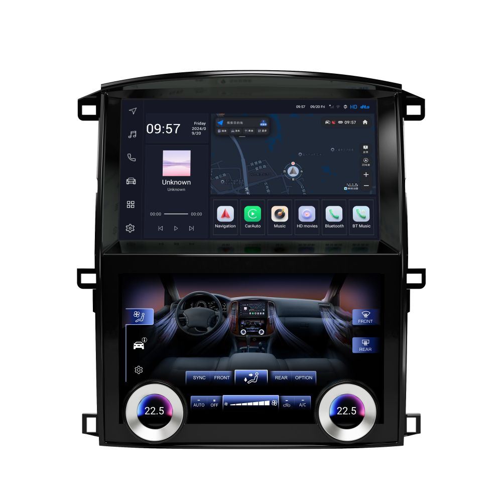 Штатна магнітола Torssen Toyota LC100 03-07 DF108CL/360 4G Carplay