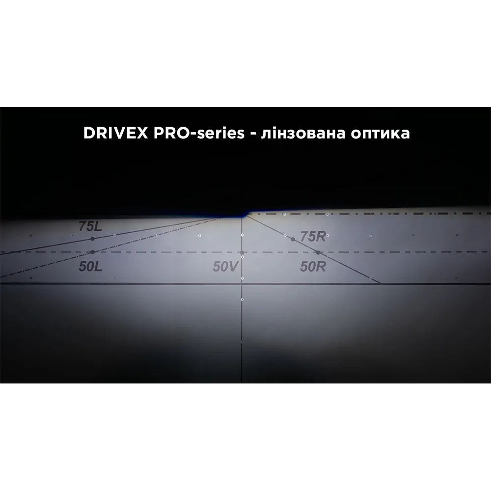 LED лампи автомобільні DriveX D2 PRO series 50W 6000K CAN під штатний блок