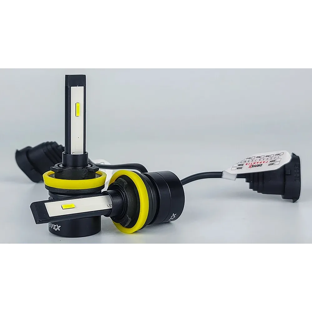 LED лампи автомобільні DriveX PA-03P H11 9-16V 15W 3000K к-т.
