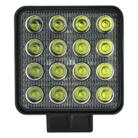 Фара додаткового світла DriveX WL SQ-02 FL 16-48W 107x107mm Серія - робоче світло