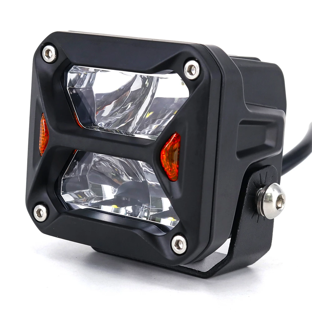 Фара додаткового світла DriveX WL SQ-107 DLX 3" FL+DRL 4L-20W OSR