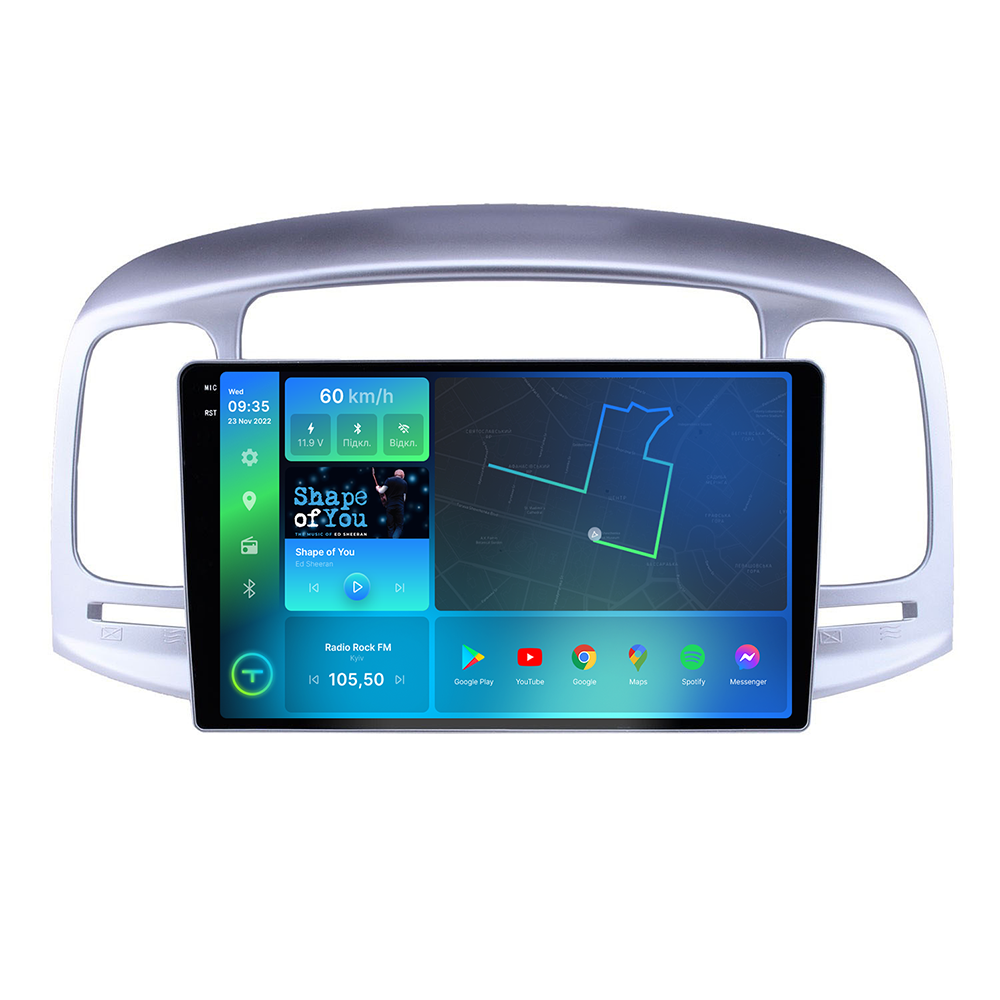 Штатна магнітола Torssen 2K Hyundai Accent 2006-2011 F9432 4G Carplay DSP
