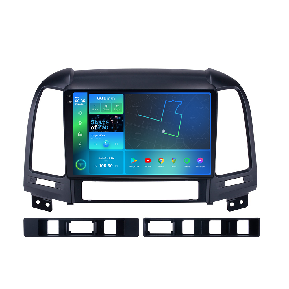 Штатна магнітола Torssen 2K Hyundai Santa Fe 2006-2012 F9432 4G Carplay DSP