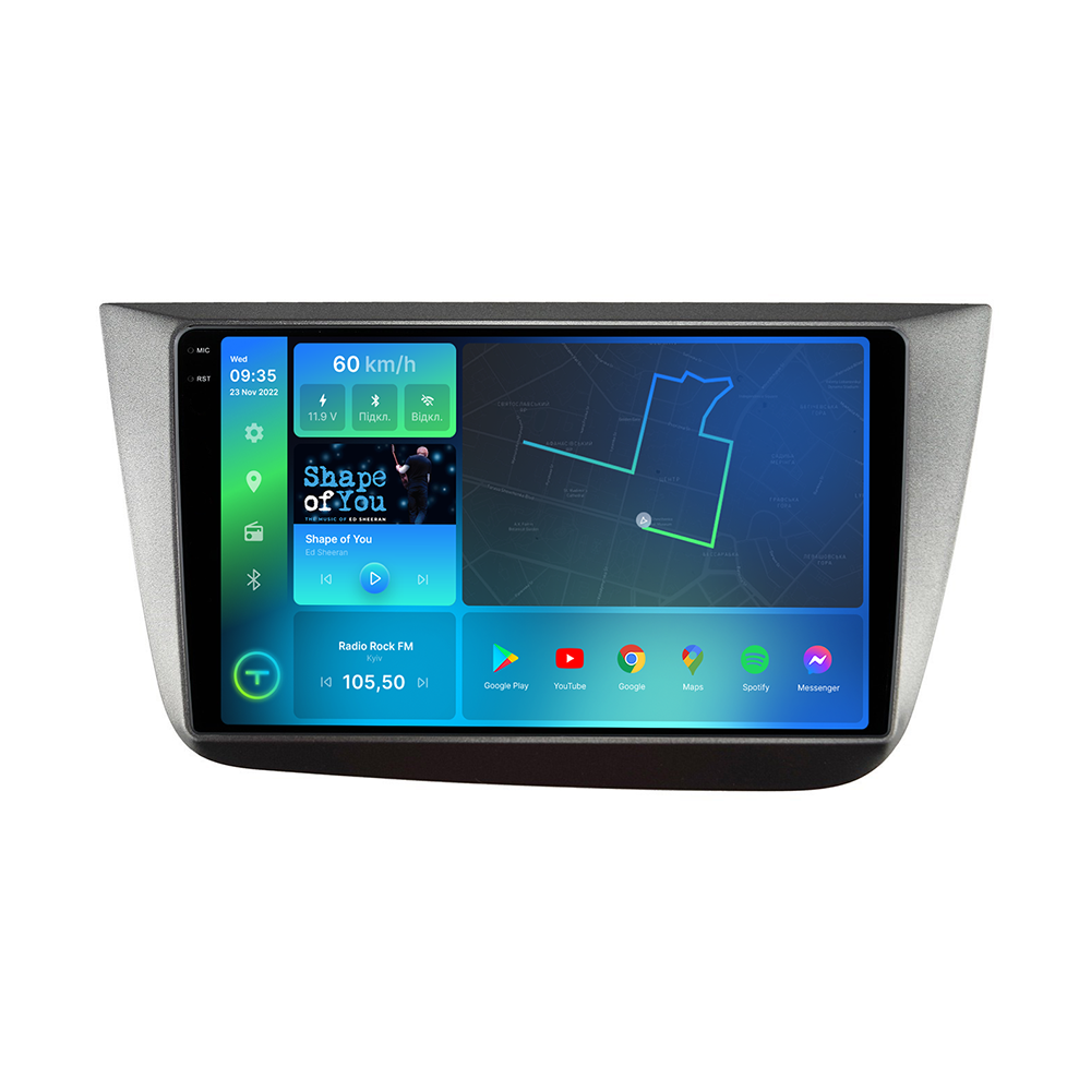 Штатная магнитола Torssen 2K Seat Altea 04-15/Toledo 04-09 F9432 4G Carplay DSP