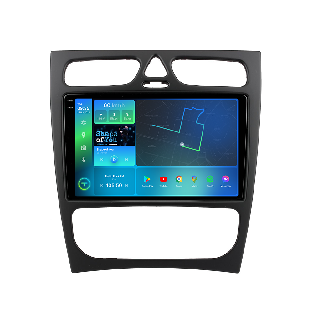 Штатная магнитола Torssen 2K Mercedes C-klasse (W203) 2000-2004 F9432 4G Carplay DSP