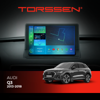 Штатная магнитола Torssen 2K Audi Q3 13-18 F9432 4G Carplay DSP