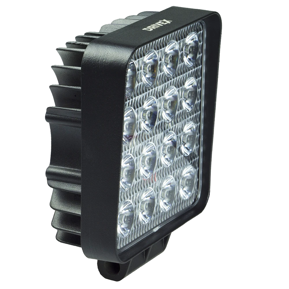 Фара додаткового світла DriveX WL SQ-02 SP 16-48W 107x107mm Серія - робоче світло