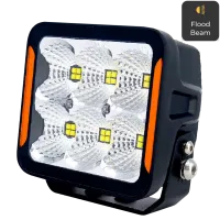Фара додаткового світла DriveX WL SQ-108 DLX 4" FL+DRL 24L-120W OSR