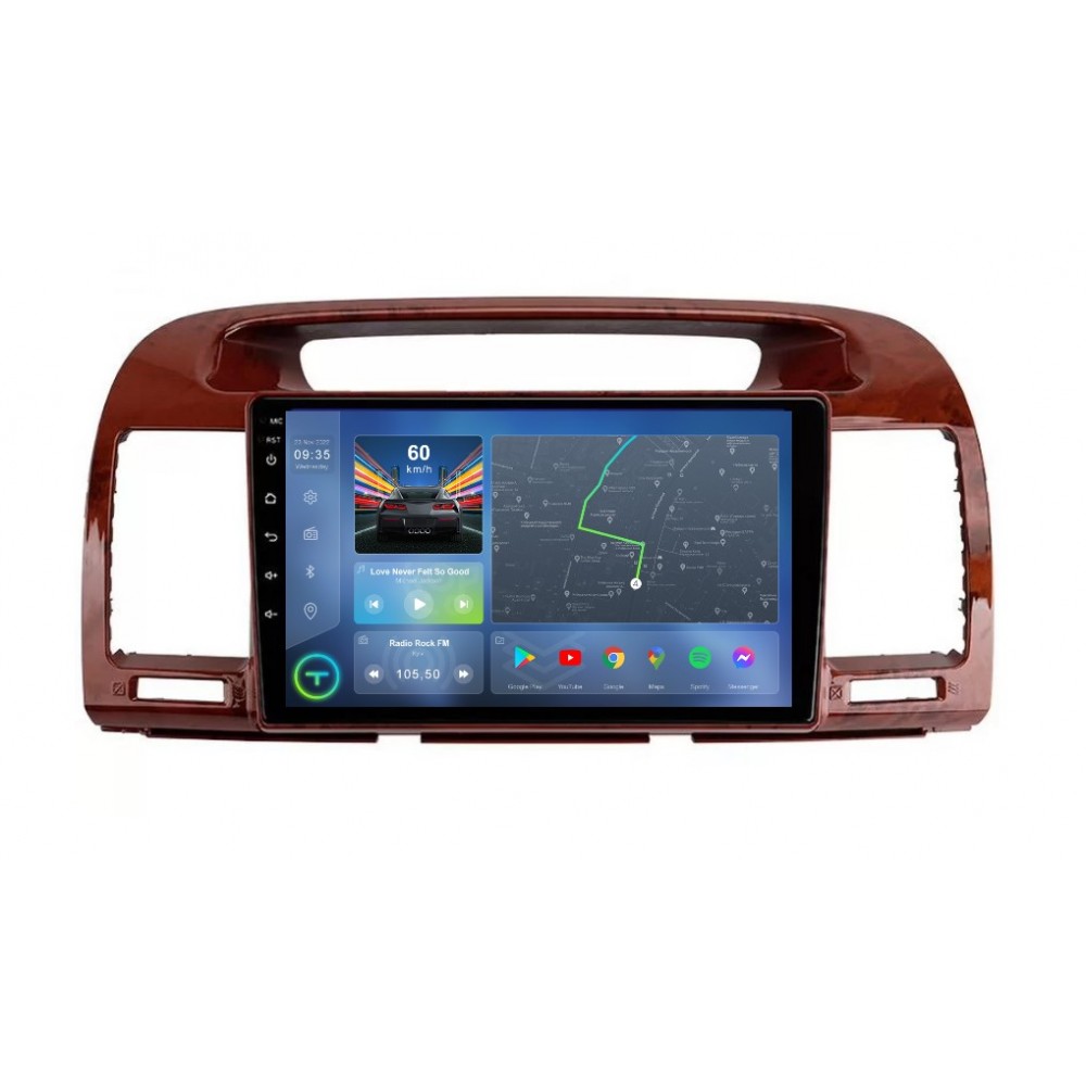 Штатна магнітола Torssen Toyota Camry 30 01-06 дерево F9432 4G Carplay DSP