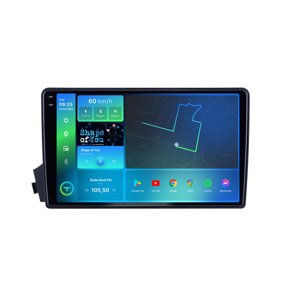 Штатная магнитола Torssen 2K SsangYong Action 05-13 F9432 4G Carplay DSP