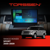 Штатна магнітола 2K Torssen Range Rover Sport 2005-2009 F9432 4G Carplay DSP