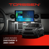 Штатная магнитола Torssen 2K Land Rover Discovery 3 04-09 F9432 4G Carplay DSP