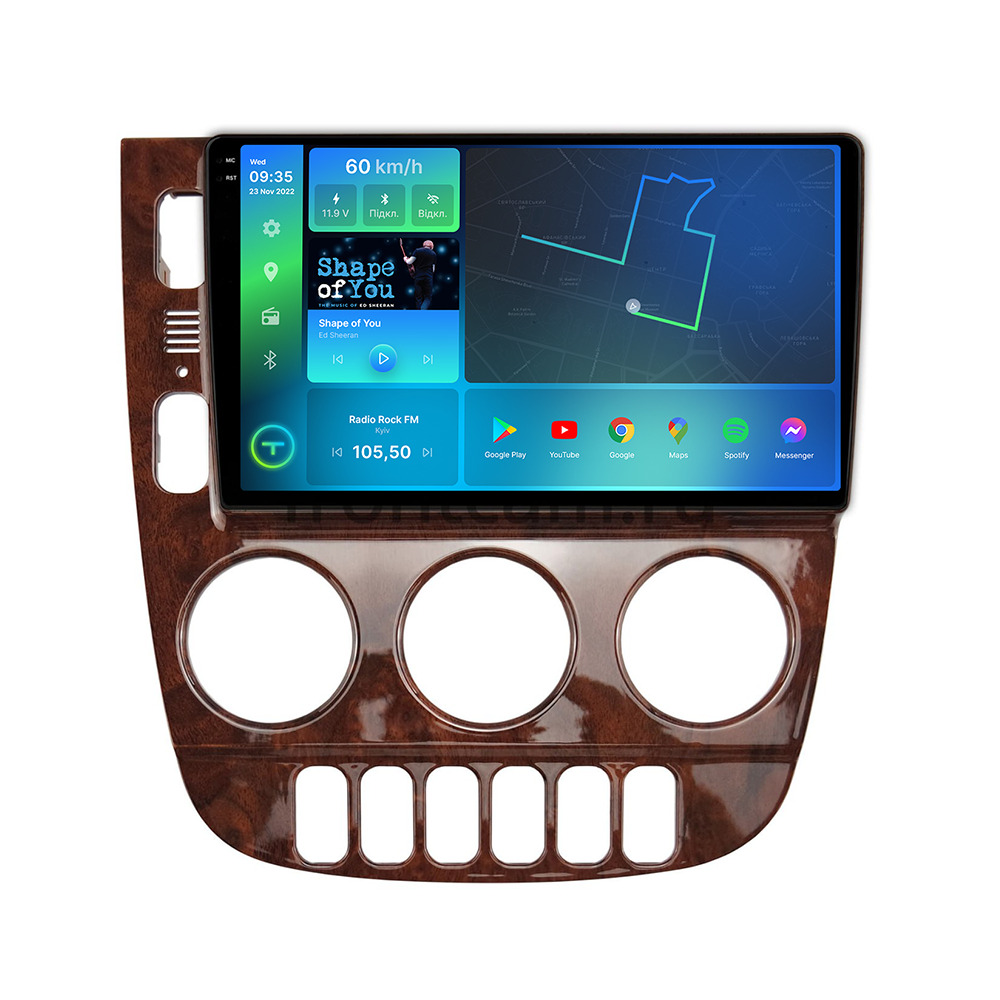 Штатная магнитола Torssen 2K Mercedes ML W163 1997-2005 F9432 4G Carplay DSP