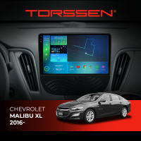 Штатная магнитола Torssen 2K Chevrolet Malibu XL 16- F9432 4G Carplay DSP