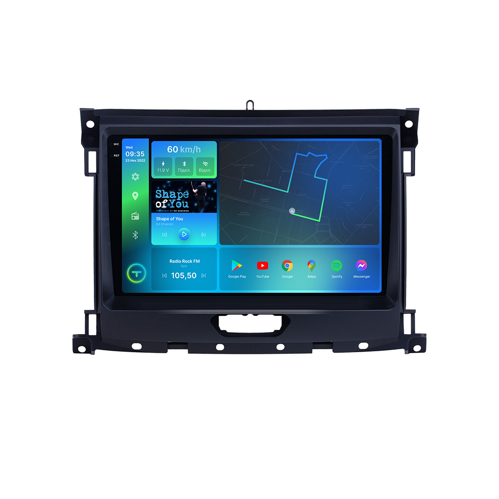 Штатна магнітола Torssen 2K Ford Ranger 19+ F9432 4G Carplay DSP