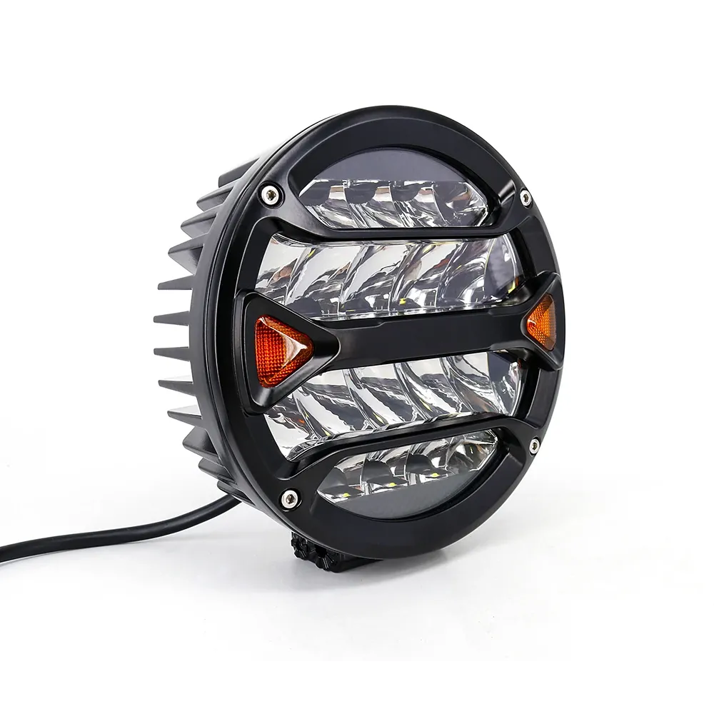 Фара додаткового світла DriveX WL R-102 DLX 7" DB+DRL 18L-90W OSR