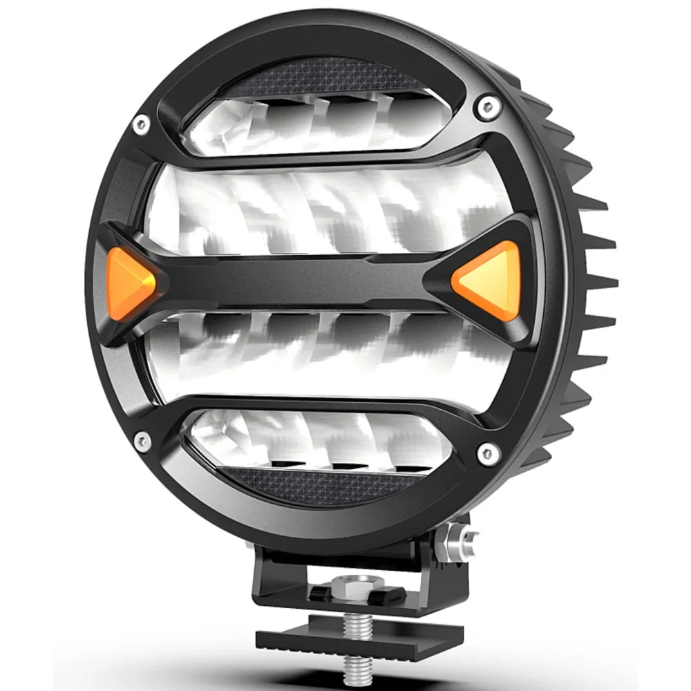 Фара додаткового світла DriveX WL R-102 DLX 7" DB+DRL 18L-90W OSR