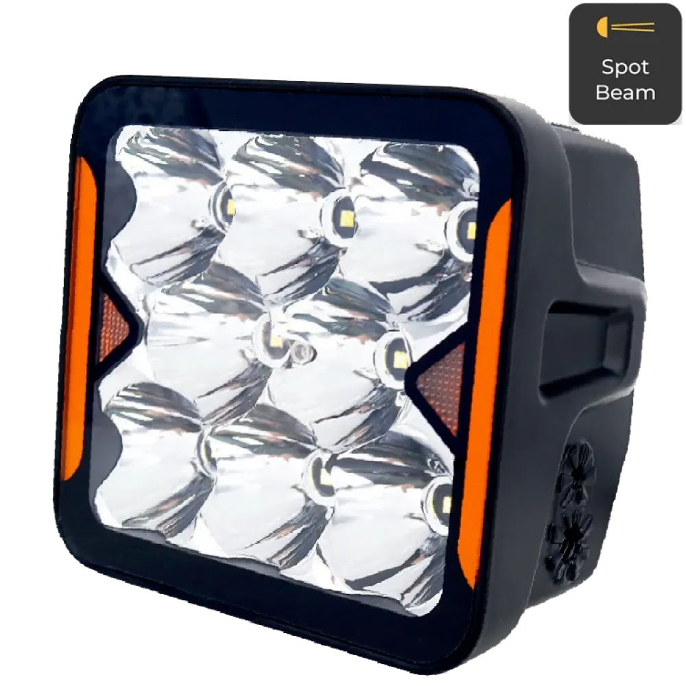 Фара додаткового світла DriveX WL SQ-110 DLX 4" SP+DRL 8L-40W OSR