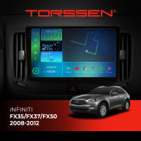 Штатная магнитола Torssen 2K Infiniti FX35/FX37/FX50 2008-2012 F9432 4G Carplay DSP