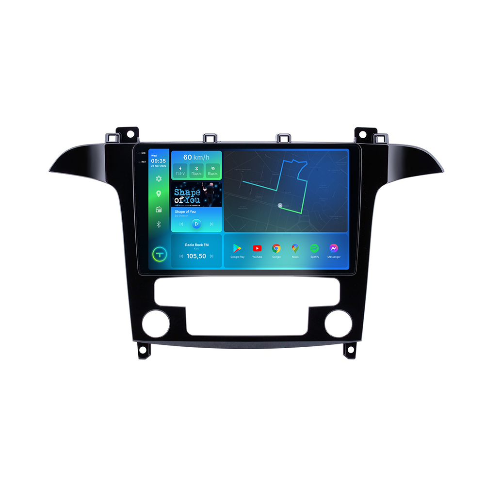 Штатна магнітола Torssen 2K Ford S-max 08-10 climate F9432 4G Carplay DSP