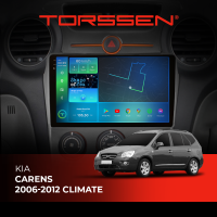 Штатная магнитола Torssen 2K Kia Carens 2006-2012 climate F9432 4G Carplay DSP