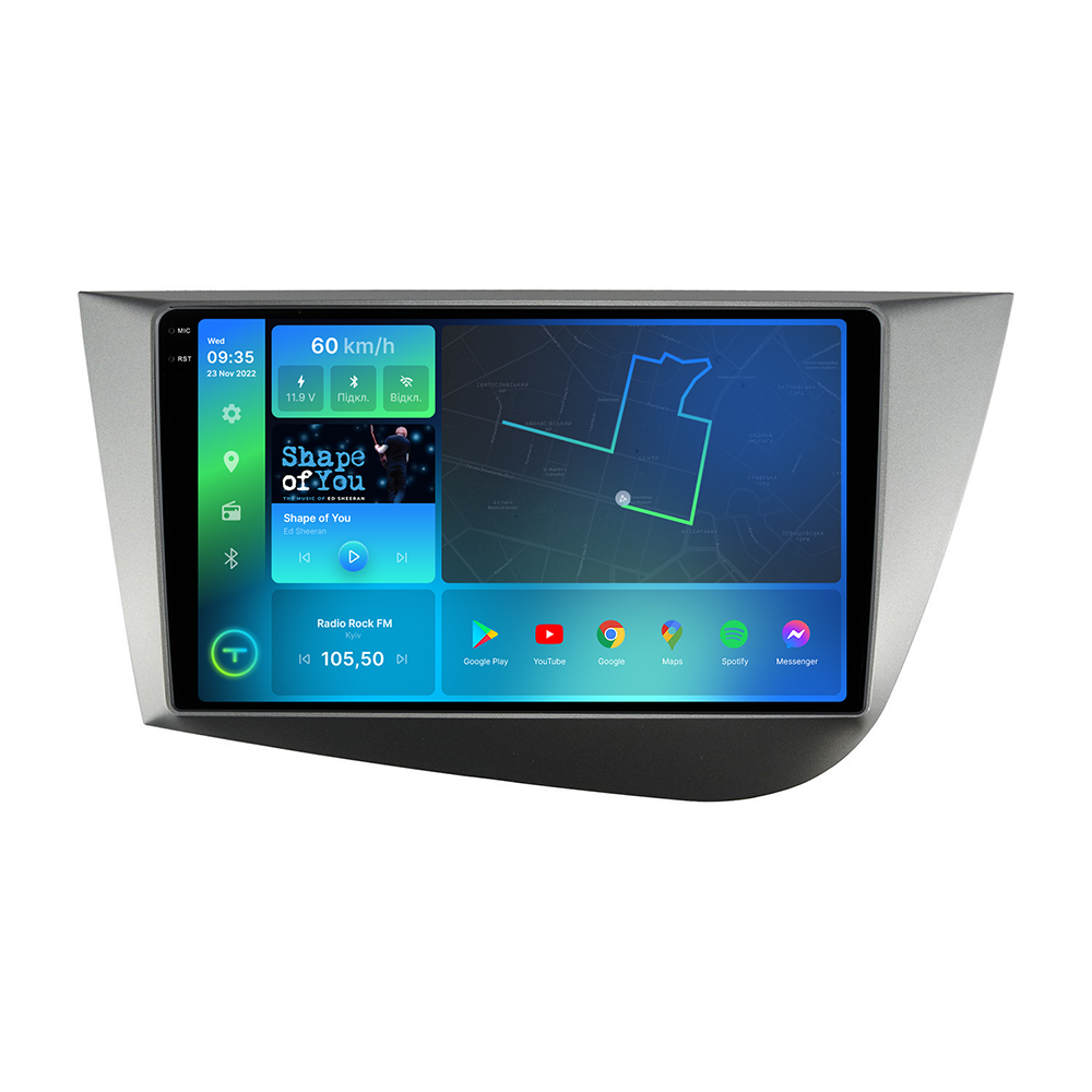 Штатная магнитола Torssen 2K Seat Leon 05-12 F9432 4G Carplay DSP