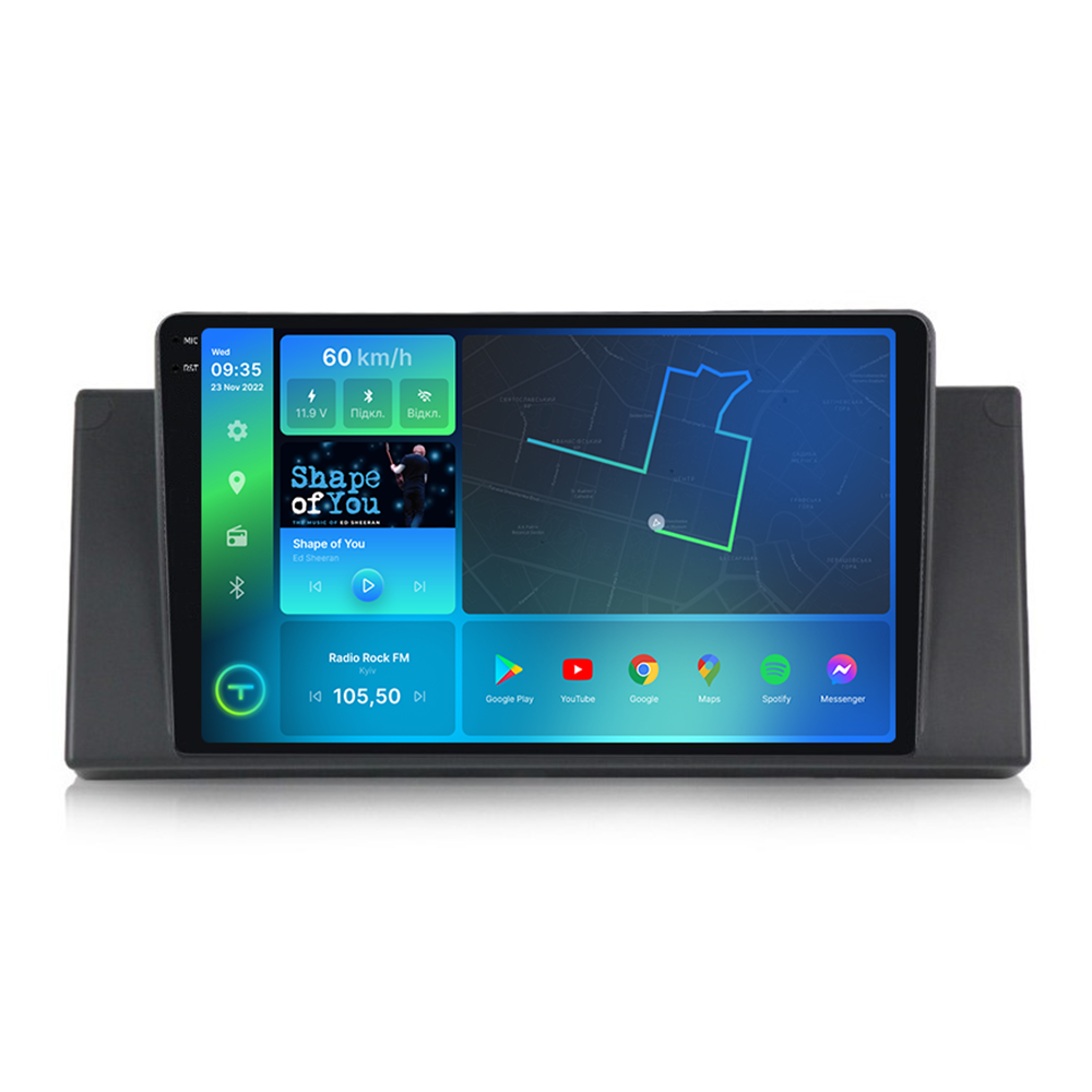 Штатная магнитола Torssen 2K BMW e39 F9432 4G Carplay DSP
