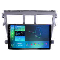 Штатная магнитола Torssen Toyota Yaris 06-12 / Vios 06-12 silver F9332 4G Carplay DSP