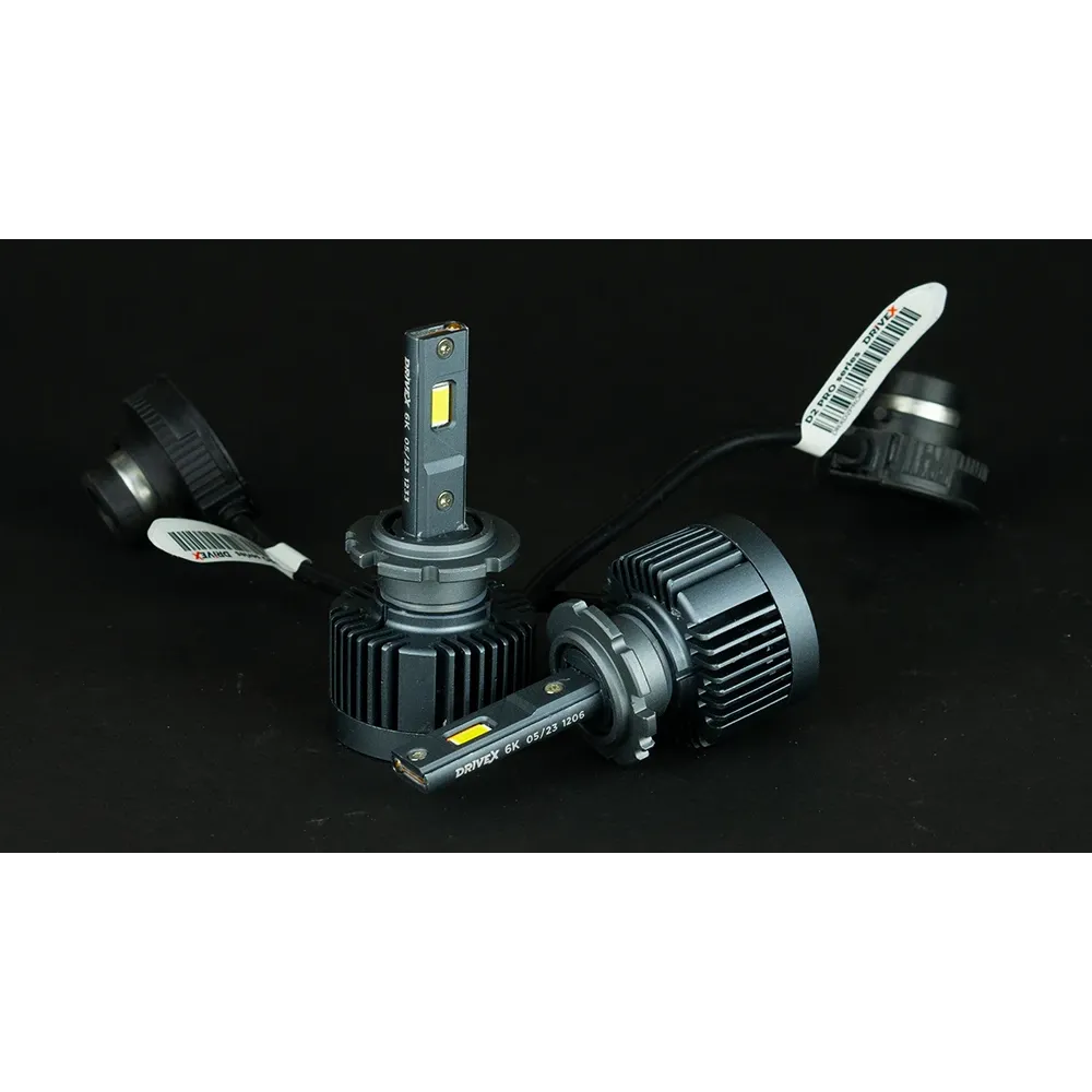 LED лампи автомобільні DriveX D4 PRO series 50W 6000K CAN під штатний блок