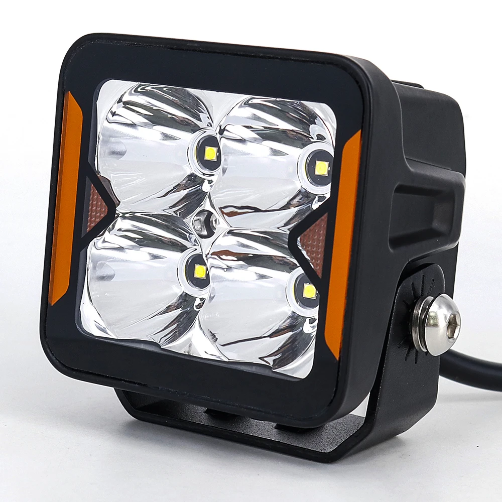 Фара додаткового світла DriveX WL SQ-101 DLX 3" DB+DRL 4L-20W OSR