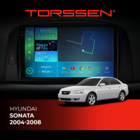Штатна магнітола Torssen 2K Hyundai Sonata 2004-2008 F9432 4G Carplay DSP