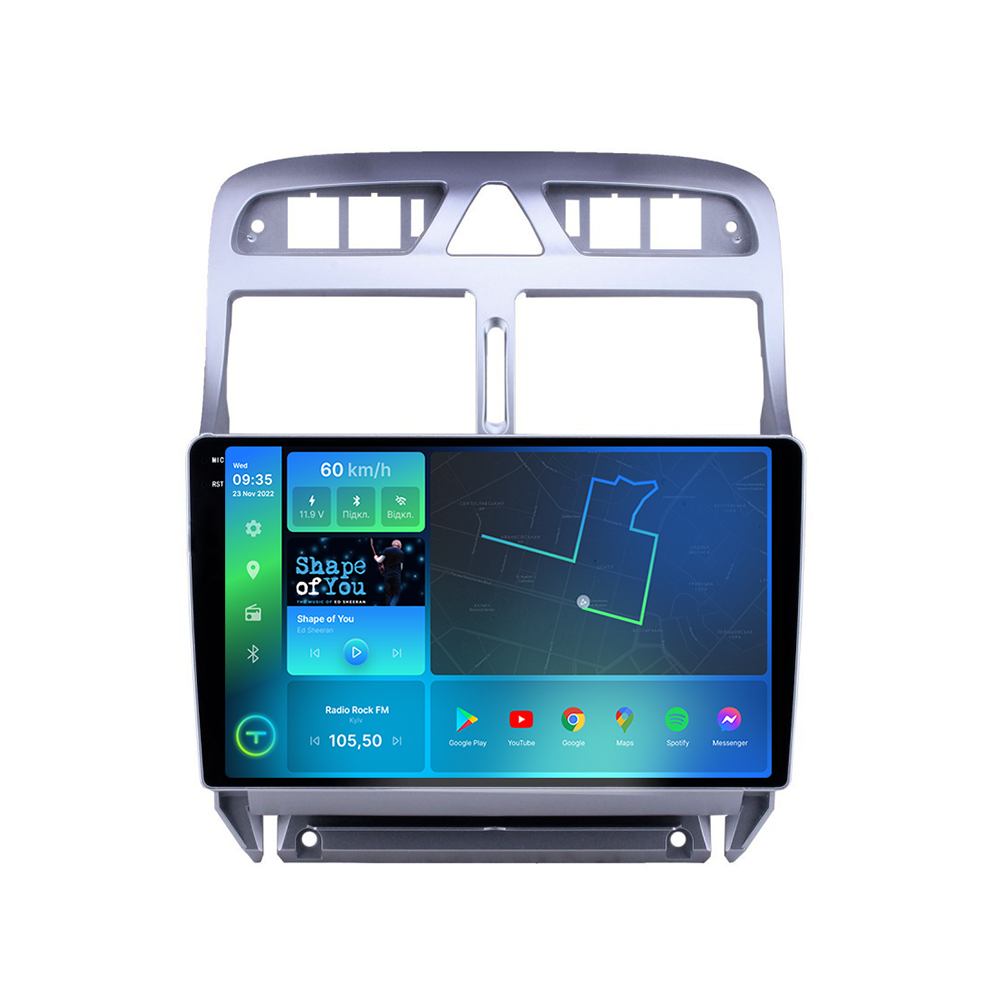 Штатная магнитола Torssen 2K Peugeot 307 02-13 F9432 4G Carplay DSP