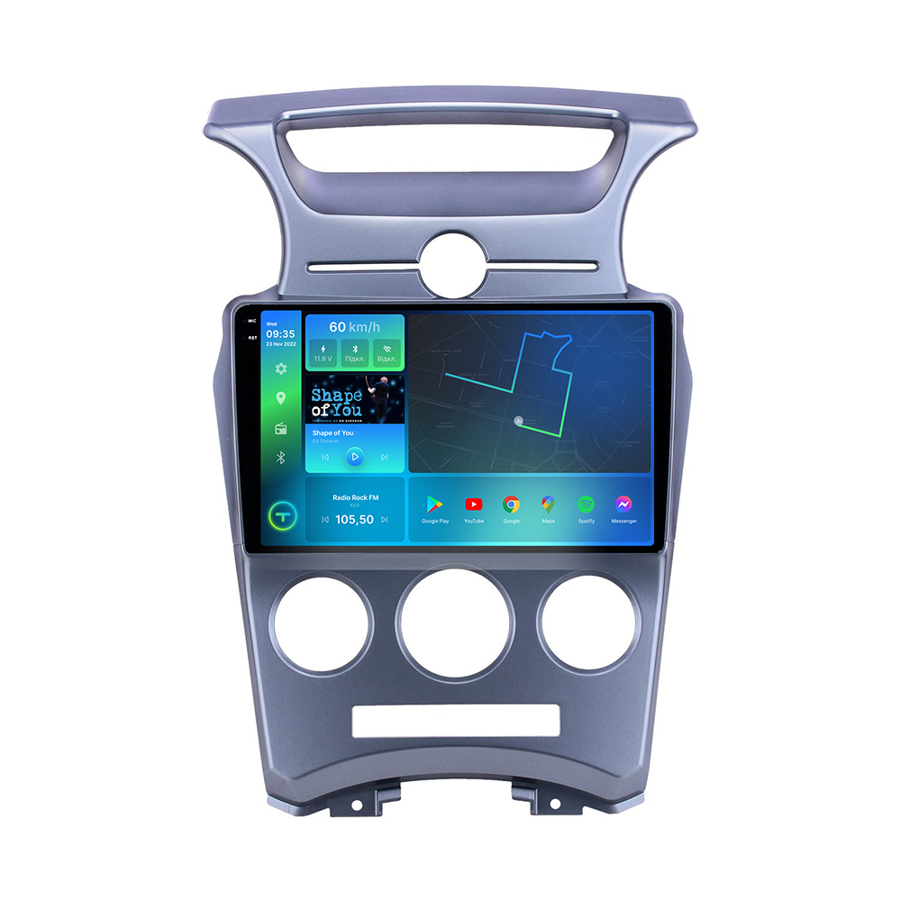 Штатна магнітола Torssen 2K Kia Carens 2006-2012 cond F9432 4G Carplay DSP