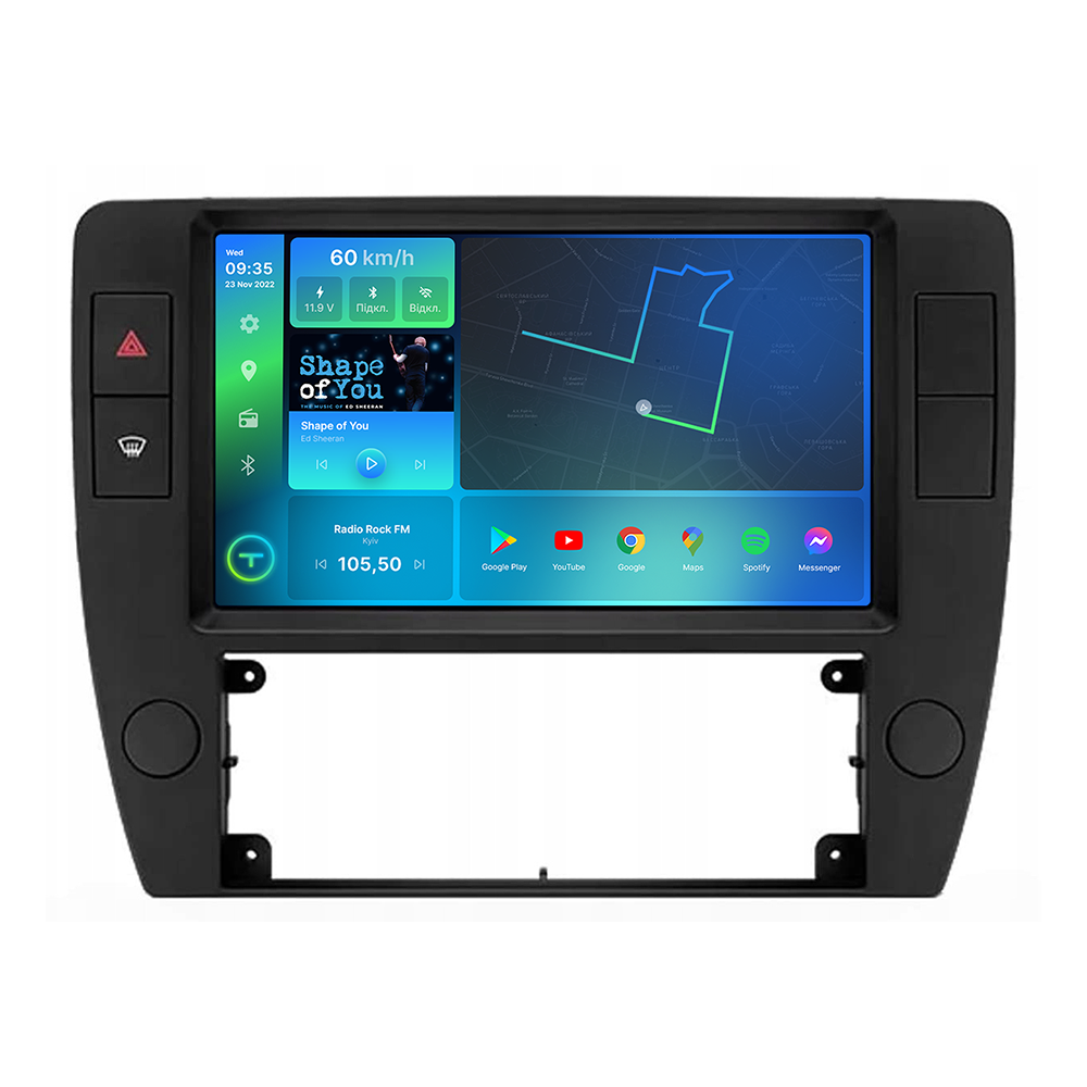 Штатна магнітола 2K Torssen VW Passat B5 F9432 4G Carplay DSP